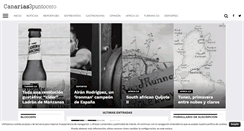 Desktop Screenshot of canarias3puntocero.info